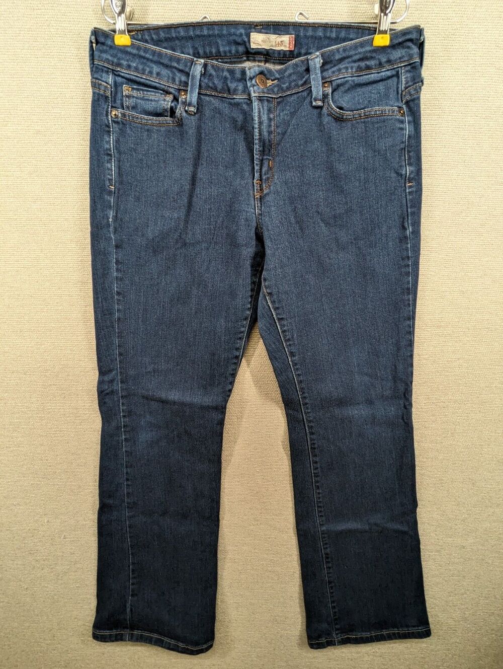 Levi's 345 Blue Jeans Size 12 Medium Low Boot Cut -0424B182